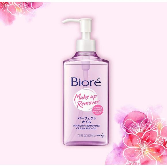 Bioré J-Beauty Makeup Removing Cleansing Oil, 7.8 oz, NEW - Picture 2 of 3